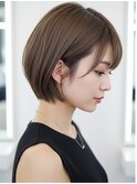 美髪/ワイドバング/レイヤーカット/くすみベージュ/新小岩駅