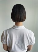 切りっぱなしボブ/ショートボブ[中崎町/梅田駅］