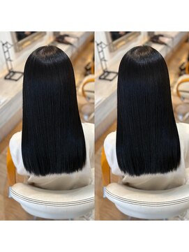 美髪ガールストレート