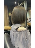 【シンプルだけどおしゃれ】艶感ボブで大人可愛く♪