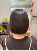 ワンレングスボブ【ボブ、ミニボブ、ワンレングス、ショート】