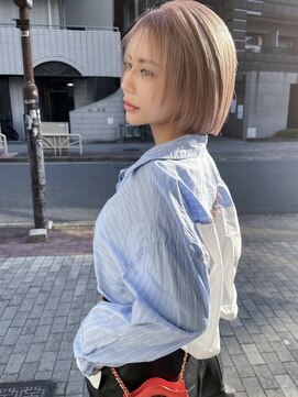 ラキング ギンザ トウキョウ(LAKING GINZA) くびれヘア/アプリコットオレンジ/夏/ハイライトカラー[銀座駅]