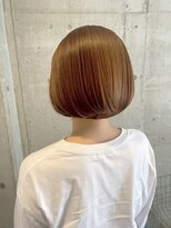 ロッカヘアエジェ(ROCCA hair eje.)&nbsp;アプリコットオレンジツヤ感コンパクトボブ