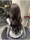 暗めカラー/韓国風巻き/レイヤーカット/くすみベージュ/大宮