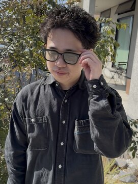 シェルハ(SHELHA) スパイキーショート/メンズショート/大人短髪/ピンパーマ