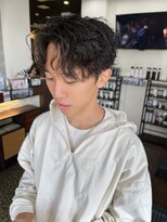 アムティ(Amoute)&nbsp;無造作フェザーパーマ