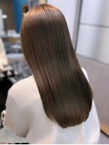オルクドゥ(Orque deux) 酸性縮毛矯正×春夏カラーで魅せる美髪質改善◎艶髪ロング