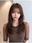 ダークアッシュ顔周りレイヤー20代~50代【西新大濠荒戸】