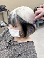 リエル 札幌大通(Lielle)&nbsp;ホワイトブロンド/フェイスフレーミング
