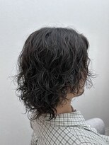 オー(eau)&nbsp;メンズミディアム×スパイラルパーマ
