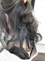 クレミア ヘアーアンドフェイス(cremia Hair×Face) 【cremia】インナーカラー×ブルーアッシュ