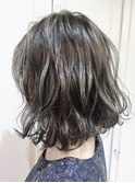 【NAOMI】3D無造作ボブ×ハイローアッシュ