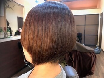 リンクヘアー(Link Hair)の写真/【シルエット美人に＊】生えグセ・骨格・髪質を見極め、あなたの個性を生かしたショートスタイルを提案◎