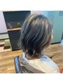 アグ ヘアー フェリス 郡山コスモス通り店(Agu hair feliz) 暗×明のミックスです放置できるのとかわいいおしゃれです