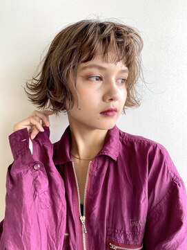 ガレージ バイ グリーン 原宿 表参道(Garage by green) 【loki】くせ毛風パーマ