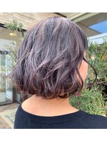 アース コアフュールボーテ ふじみ野店(EARTH coiffure beaute)&nbsp;ラベンダーバレイヤージュ