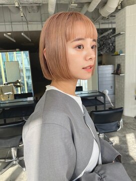 ゲーム バイ アランスミシー 横浜(GAME by Alan Smithee) ハイトーンボブ