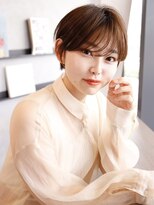 エムスラッシュ 横浜元町店(M.SLASH)&nbsp;ニュアンスカラー/前下がり/小顔/大人ショート/元町!