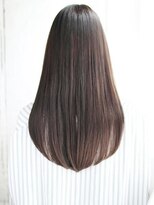 ナル 白山神社参道通り店(nalu)&nbsp;かきあげバングのナチュラルストレート