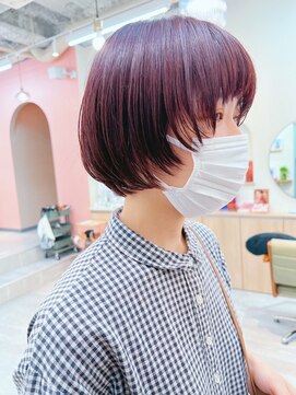 ロウバイレボ 柏(lou by revo) ショートボブ/ミニボブ/マッシュ/切りっぱなし/柏駅