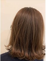 ヘアブランコブランコ 横浜(hair blanco_blanco)&nbsp;ボブウルフ/くびれヘア/グレージュカラー/ココアベージュ/横浜駅