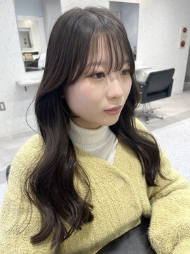 アデプト 北千住店(adept) 【adept北千住　エリスタイル】顔周り×韓国風ロングヨシンモリ