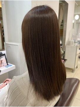 エアー 銀座タワー(AIR) ツヤ髪スタイル/くすみカラー/美髪/髪質改善【榛葉】