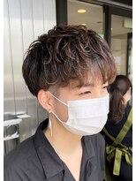 ヘアーズ ゼノン ルクアイーレ店(HAIR'S ZENON) ゆるふわパーマ　マッシュスタイル