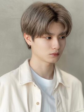 イオ 本厚木(io) コンマバングニュアンスパーマメンズカット刈り上げ