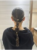 タイト編みおろし
