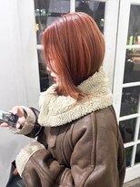 カシェ ナカザキ(CACHE NAKAZAKI)&nbsp;オレンジカラー/ブリーチ/デザインカラー