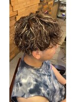 ヘアーサロン ミル(hair salon MiL) メッシュパーマ【メンズパーマ/メンズヘア/鶴ヶ島/坂戸】