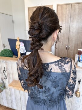 ヘアー テクニカ(hair Technica) お呼ばれヘア