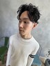 【メンズ】カット+クイックヘッドスパ+眉毛カット+ヘアセット¥7700