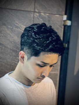 ヒロギンザ 新橋銀座口店(HIRO GINZA) 刈り上げアップバング