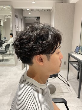 ロルカ 池袋店(Rolka) 【シャドウパーマ】マッシュ/メンズパーマ/メンズカット/池袋