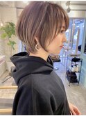誰もが憧れる大人美人ショート/ショートカット/前髪あり