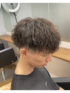 アレス バイ シカ 神戸三宮元町店(ALLES by Cica) 縦落ちツイストスパイラルマッシュbyFumiya