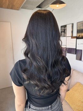 ラヴィズム 長岡店(LUVISM) ブルーブラックダブルカラーブリーチ長岡/新潟/宮関