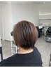 白髪根本染めカラー＋次世代型トリートメント＋魔法のバブル