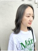 ブリーチなしで作るグレージュカラー