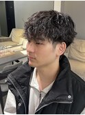 #波巻きスパイラル#波巻きパーマ#メンズヘア/小岩隆樹