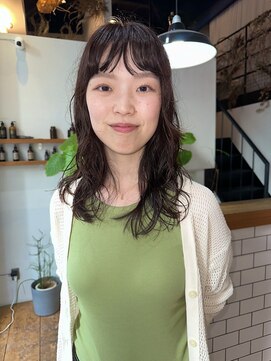 ライトリーク(LIGHT LEAK) ミディアムパーマ