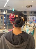 カチモリ！成人式前撮りヘアセット