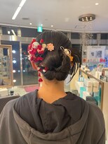 コワファースト 大分(COIFF1RST)&nbsp;カチモリ！成人式前撮りヘアセット