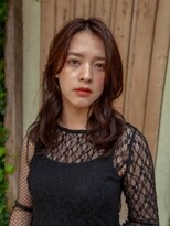 キューブ(HAIR MAKE Cube)&nbsp;セミロングレイヤースタイル