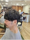 メンズ　ニュアンスパーマ