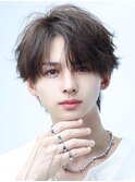 フェザーパーマフェザーショート毛流れセンターパート韓国ヘア