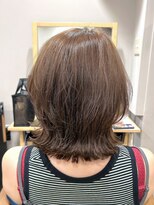 ヘアサロン ナノ(hair salon nano)&nbsp;外ハネヘア/レイヤーボブ/グレージュカラー/髪質改善/白髪ぼかし
