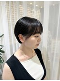 タイトでスッキリ丸みショート♪